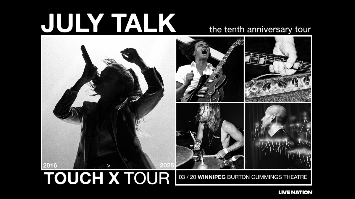 Win Your Way to July Talk Live!